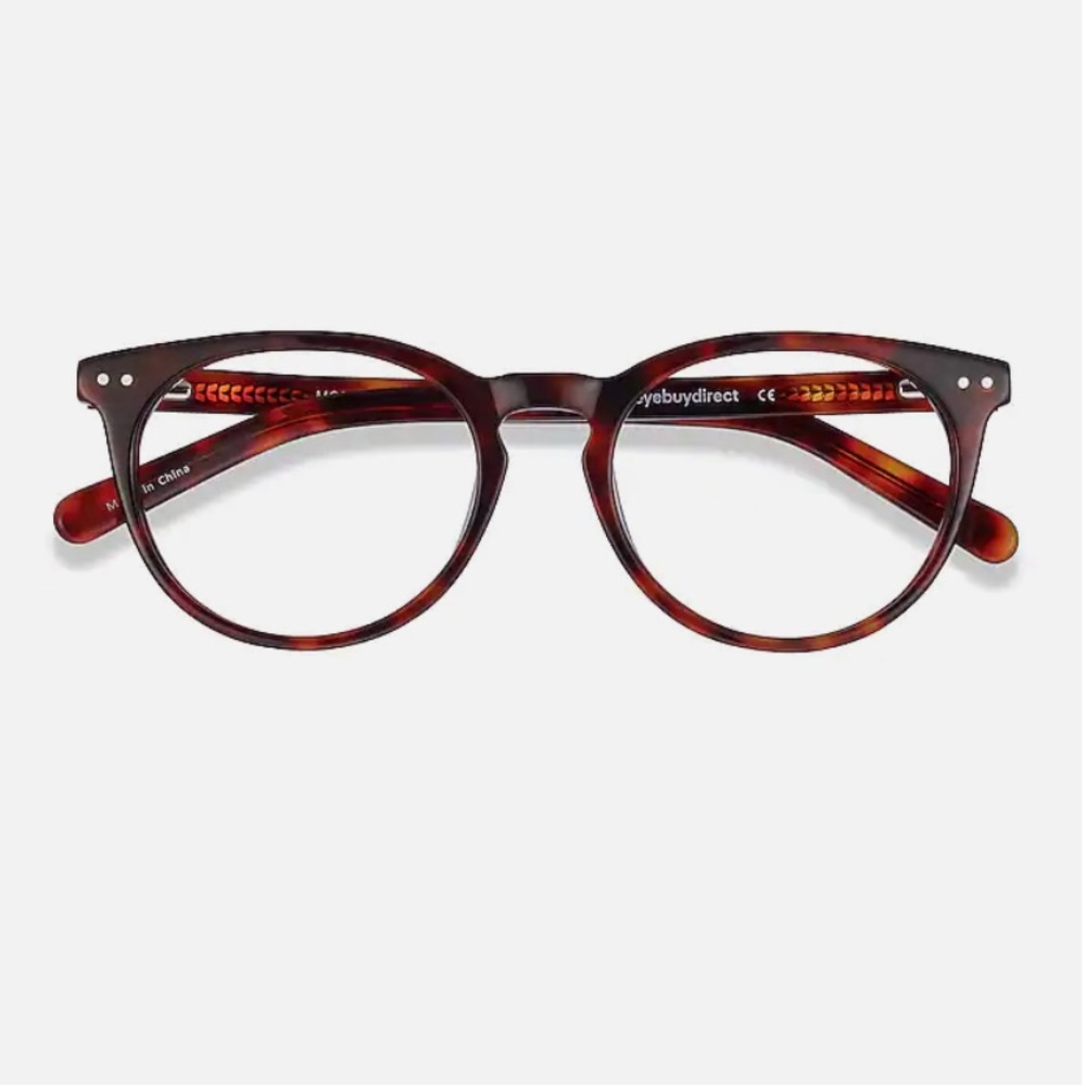 Warm Tortoise Shell round frames unisex
